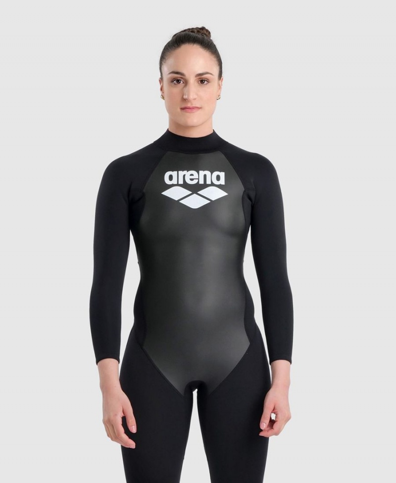 Noir Blanche Combinaison Natation Arena Explorer Full - VTB-2947040