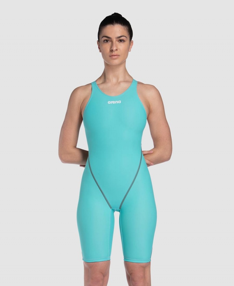 Bleu Combinaison Natation Arena Powerskin ST Next Eco Open Back - SMA-8380780