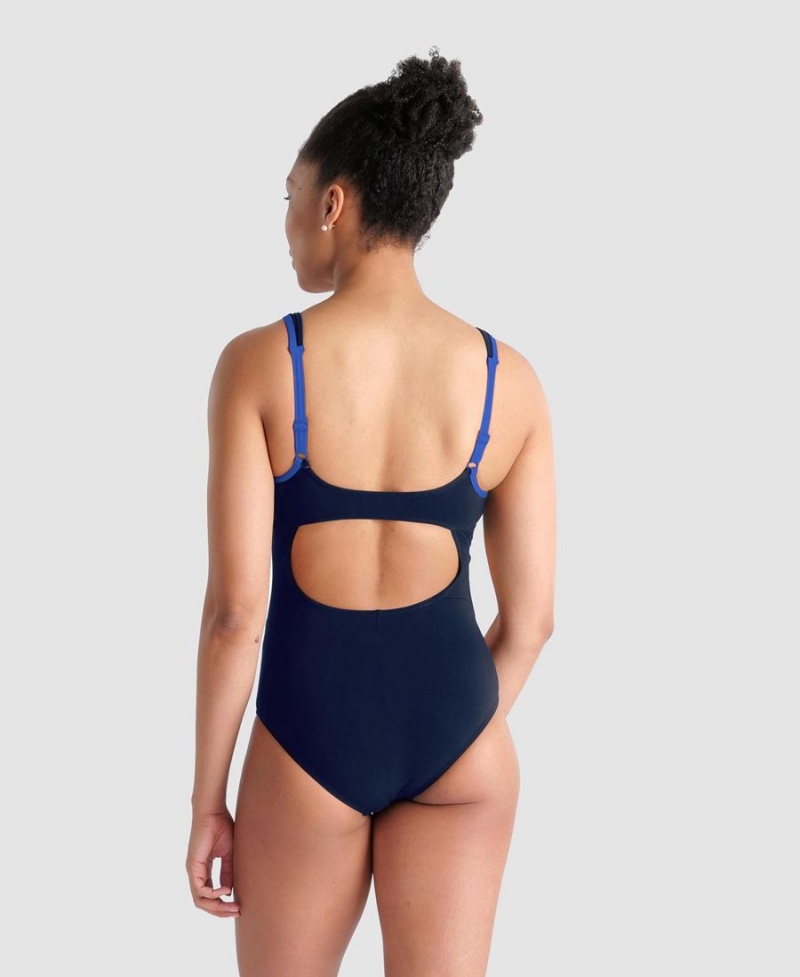 Bleu Marine Bleu Maillot de Bain Arena Makimurax - FEB-5205561