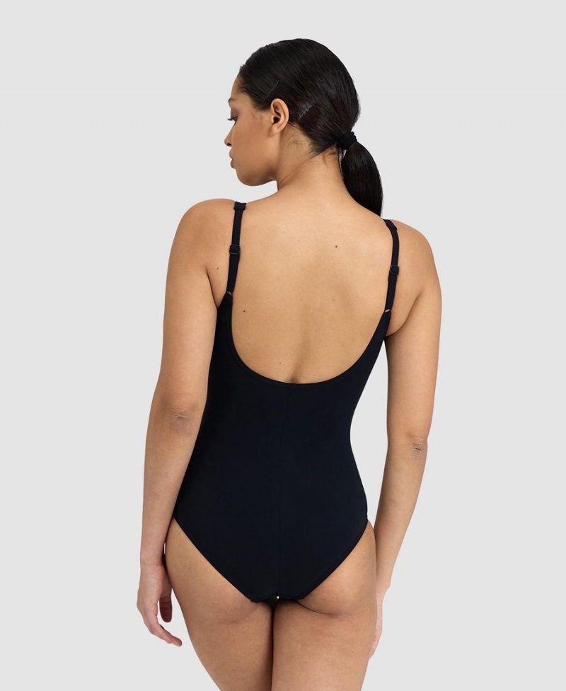 Noir Maillot de Bain Arena BodyLift Maura U Back - PAW-4086816