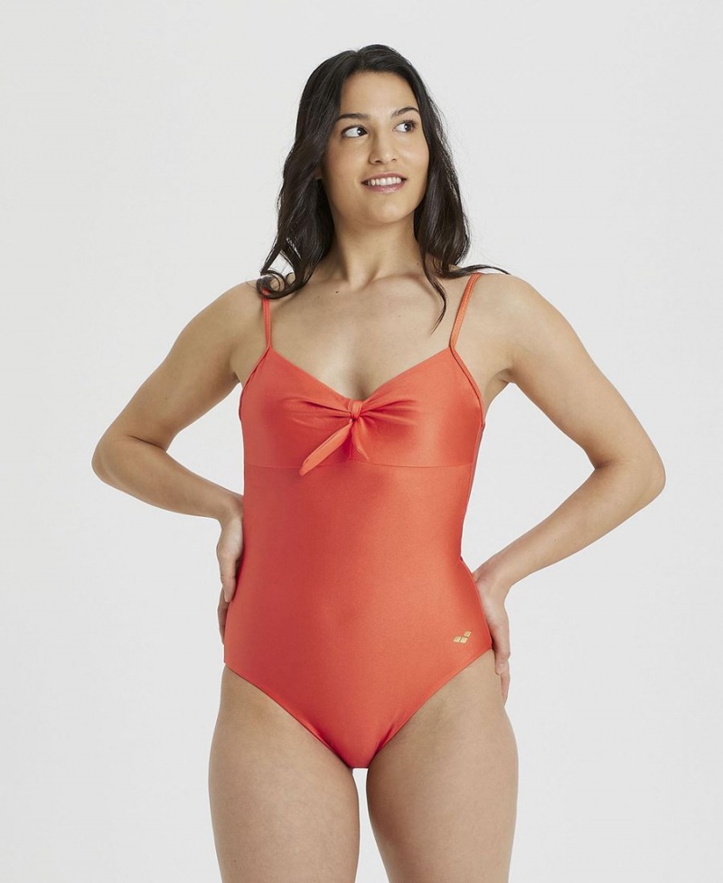 Rouge Maillot de Bain Arena Solid U Back - WXJ-8758663