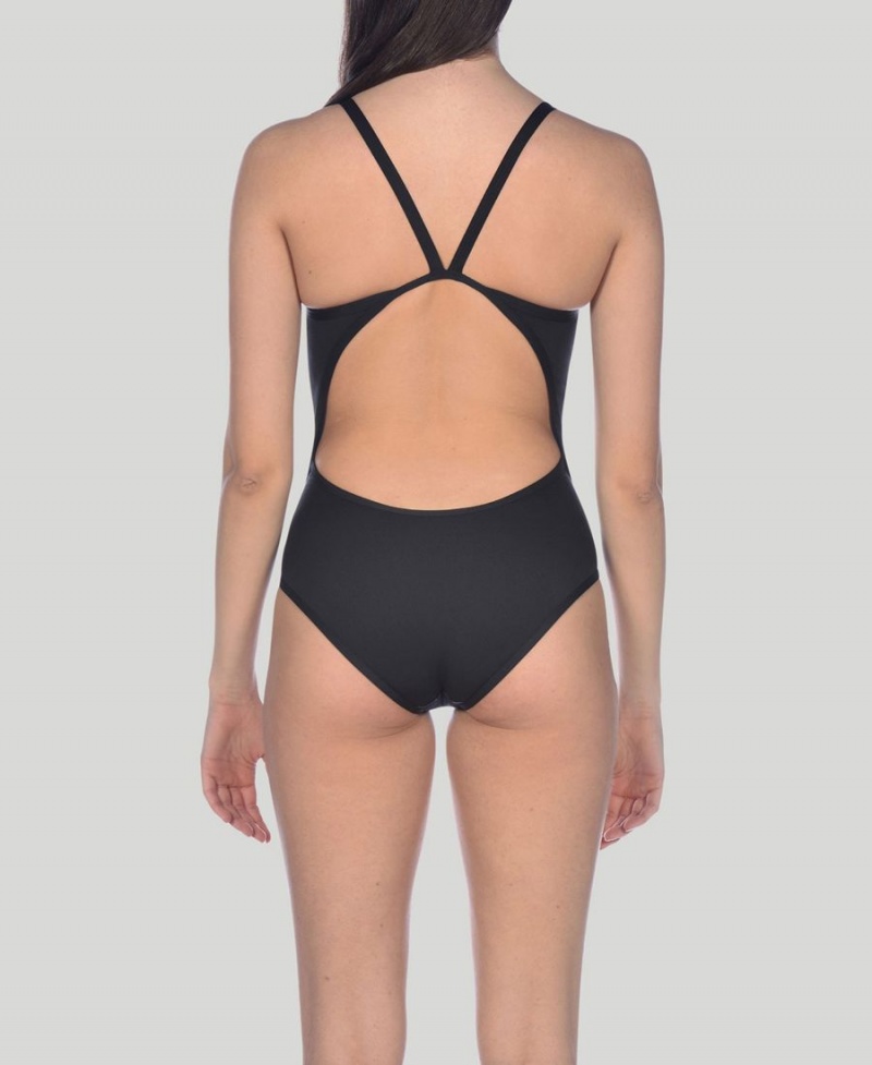 Noir Multicolore Maillot de Bain Arena Triangle Prism Superfly Back - LVB-6122540