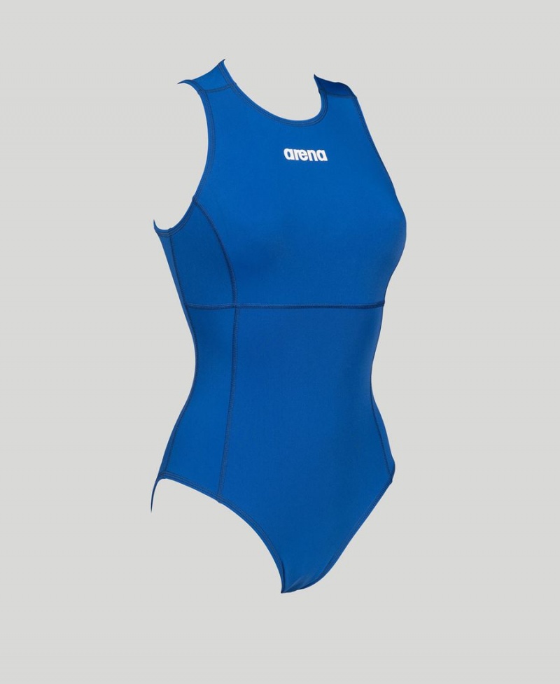 Bleu Maillot de Bain Arena Solid Waterpolo - JIW-0111673