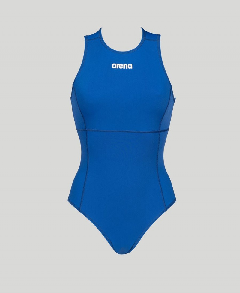 Bleu Maillot de Bain Arena Solid Waterpolo - JIW-0111673