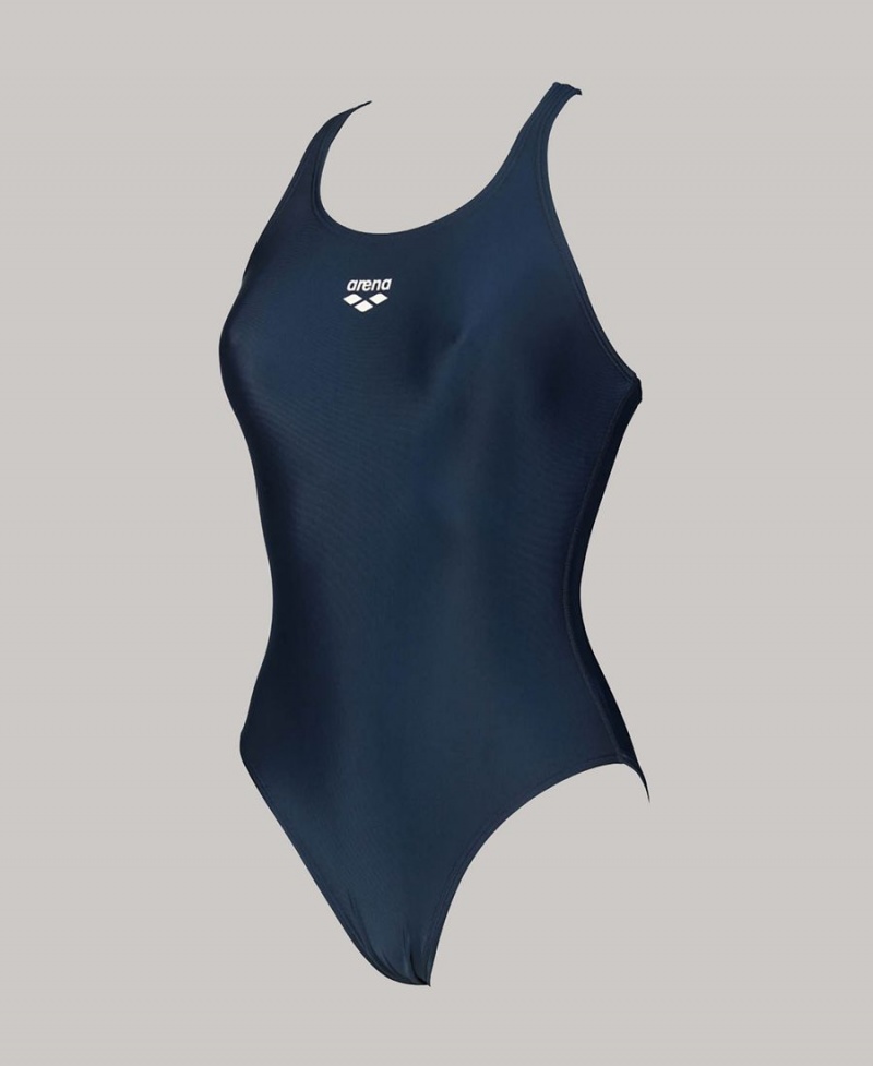 Bleu Marine Maillot de Bain Arena LTS Pro Back - IXY-4027303