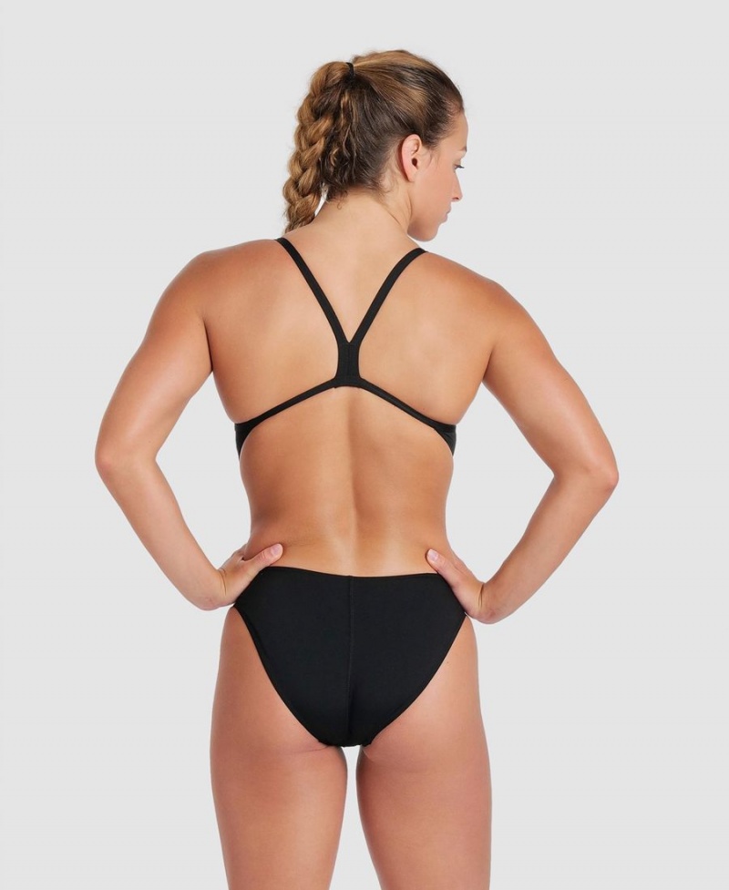 Noir Blanche Maillot de Bain Arena Team Challenge Back - ZQM-2369733