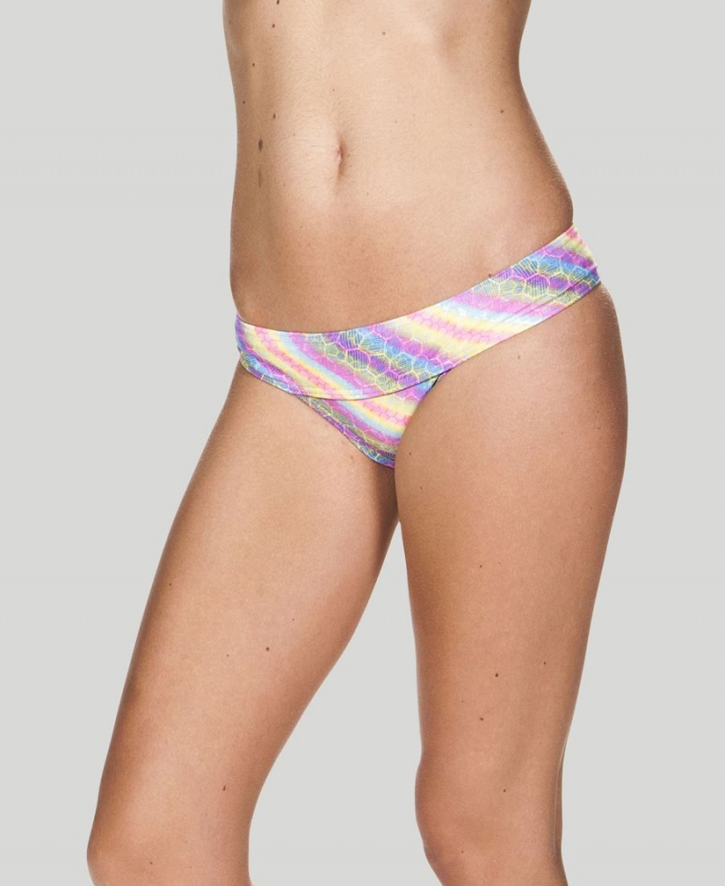 Violette Multicolore Bas de Bikini Arena Desires - XVQ-8217071