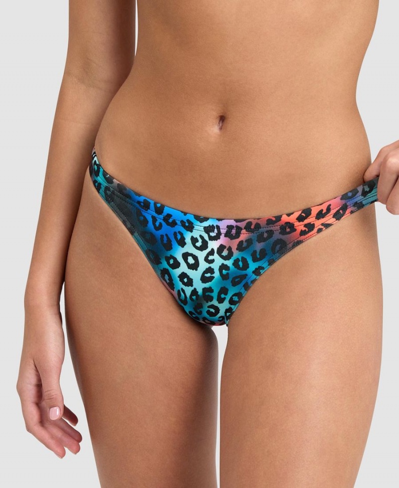 Bleu Multicolore Bas de Bikini Arena Free - EFG-1242308