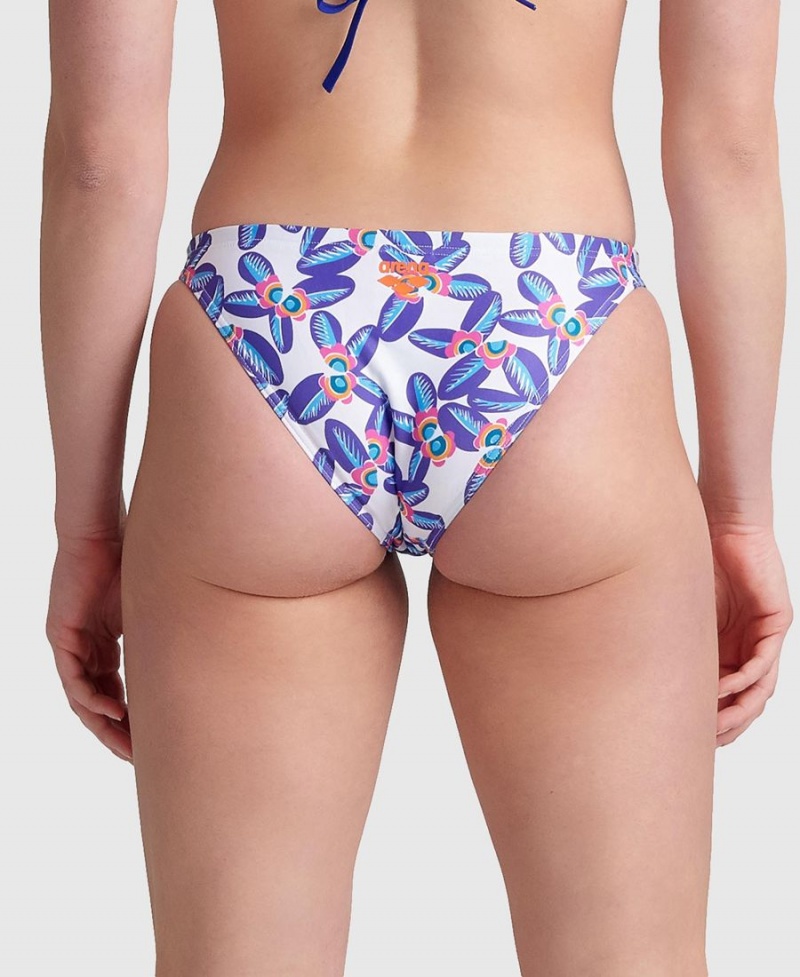 Bleu Multicolore Bas de Bikini Arena Allover - SKH-2513204