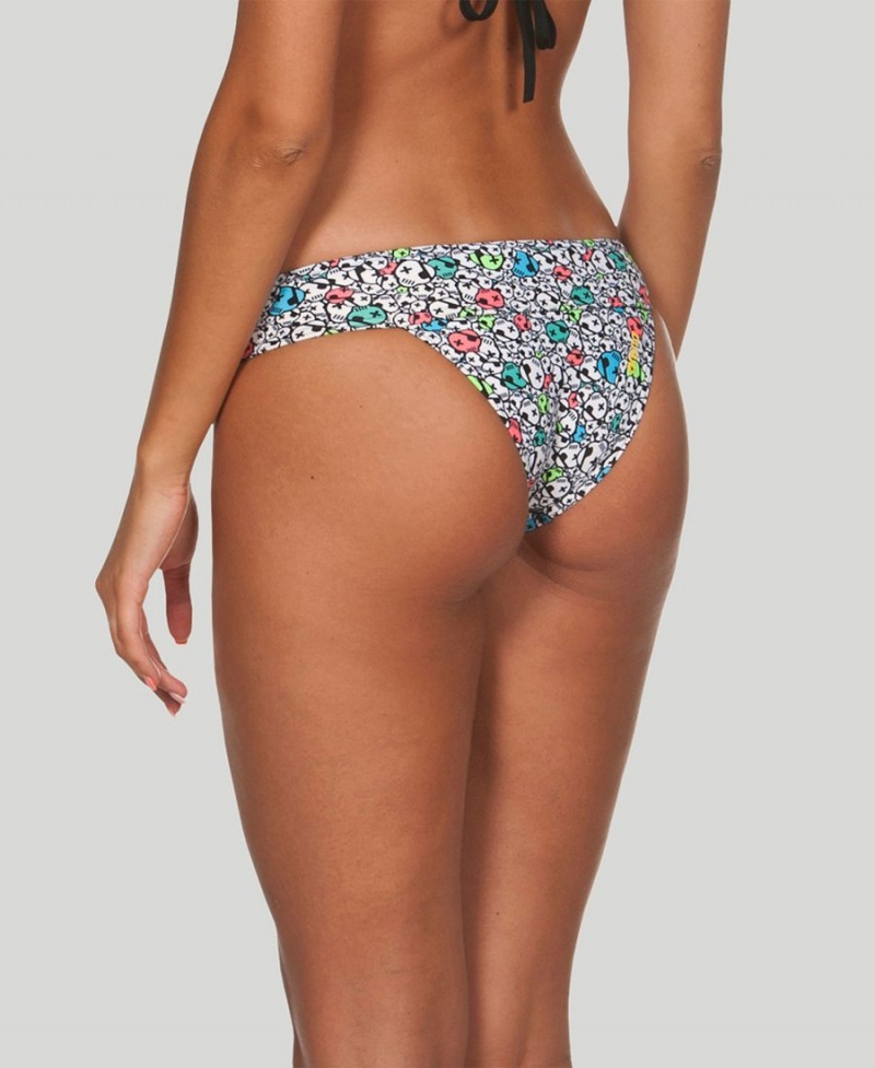 Blanche Multicolore Bas de Bikini Arena Desires - IEH-4562210