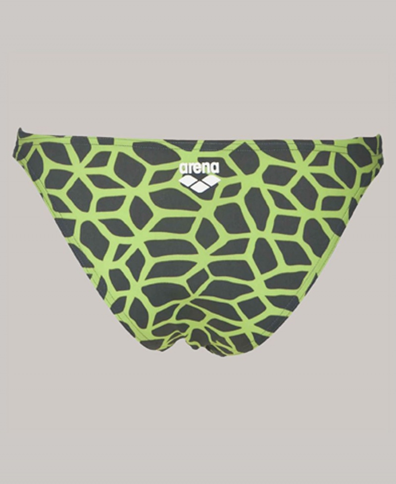 Grise Vert Bas de Bikini Arena Carbonics - DAC-5516041