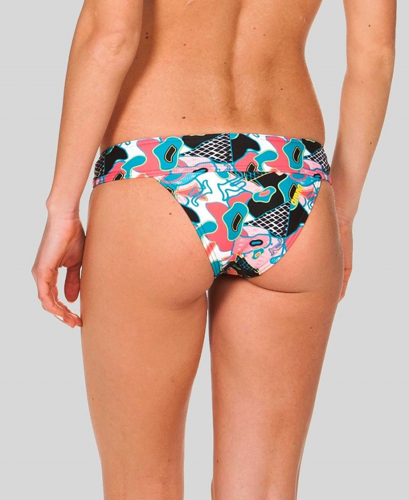 Bleu Multicolore Bas de Bikini Arena Desires - OWW-0053222