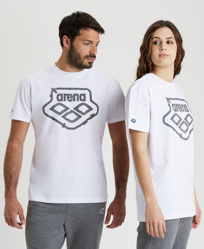 Blanche T-Shirt Arena Uni - UKS-7653221