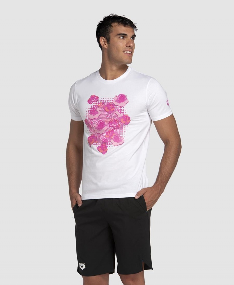 Blanche T-Shirt Arena Breast Cancer Awareness Collection - ZPH-5919022