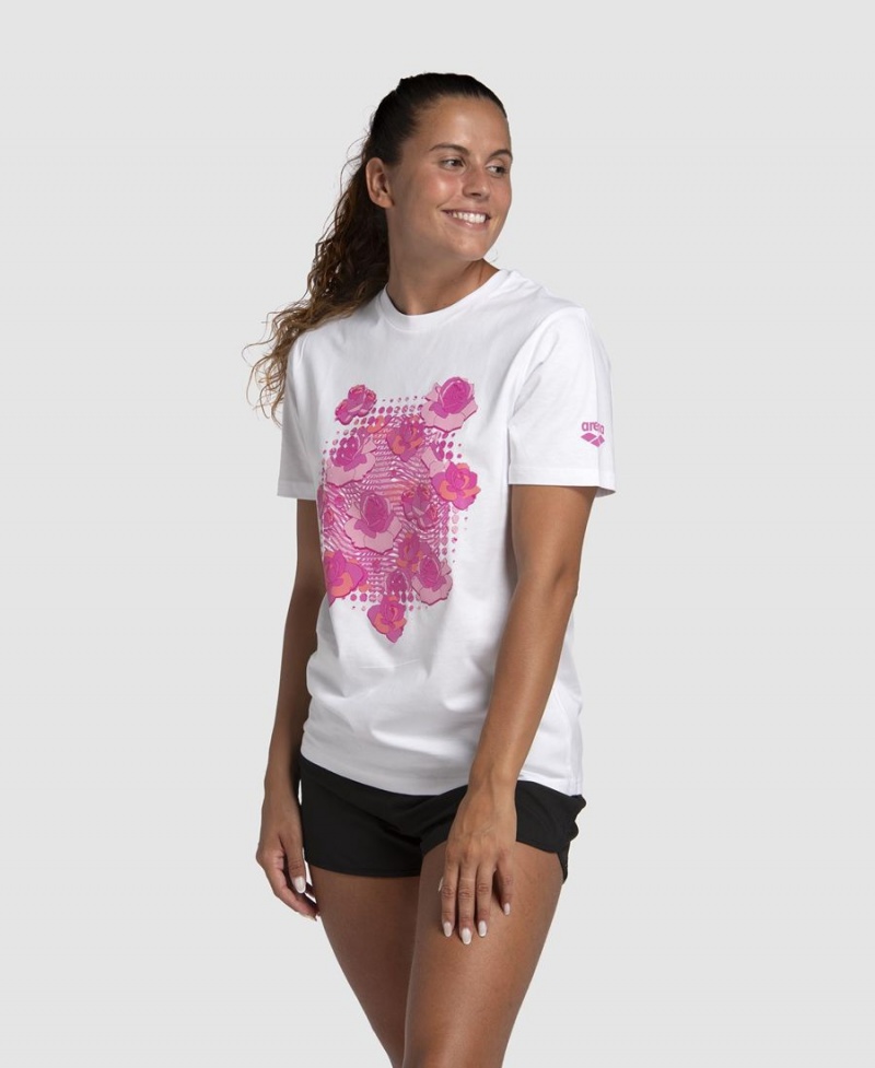 Blanche T-Shirt Arena Breast Cancer Awareness Collection - ZPH-5919022