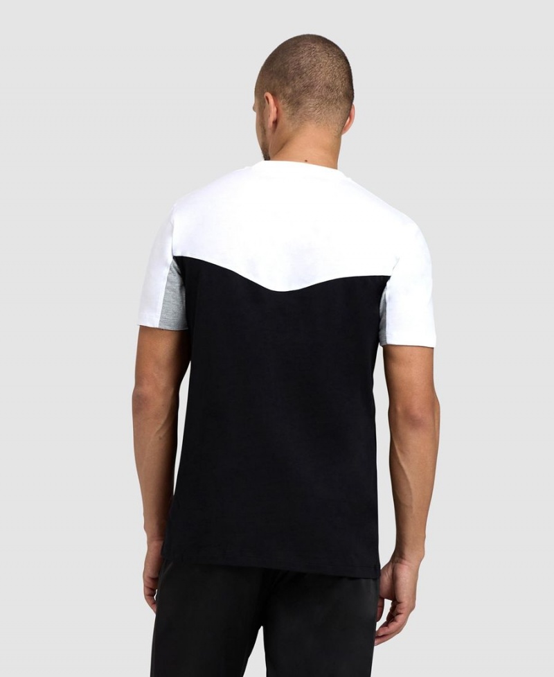 Blanche Grise Noir T-Shirt Arena Color Block - NSS-2690640