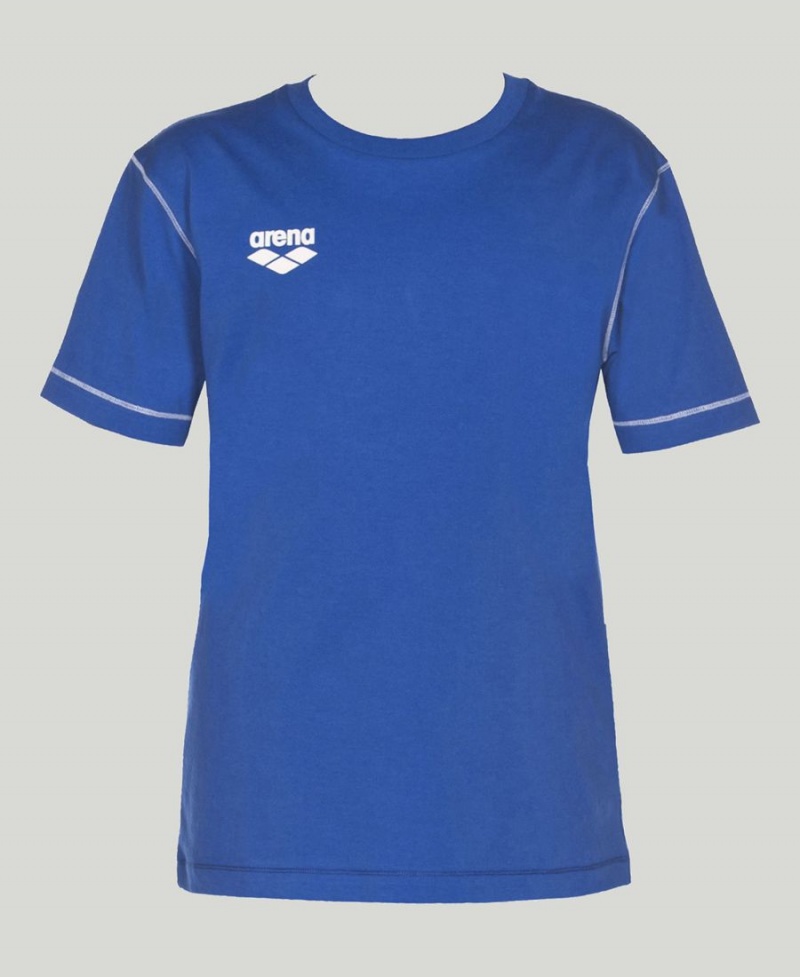 Bleu T-Shirt Arena Team Line Corta Sleeve - UGR-6317120