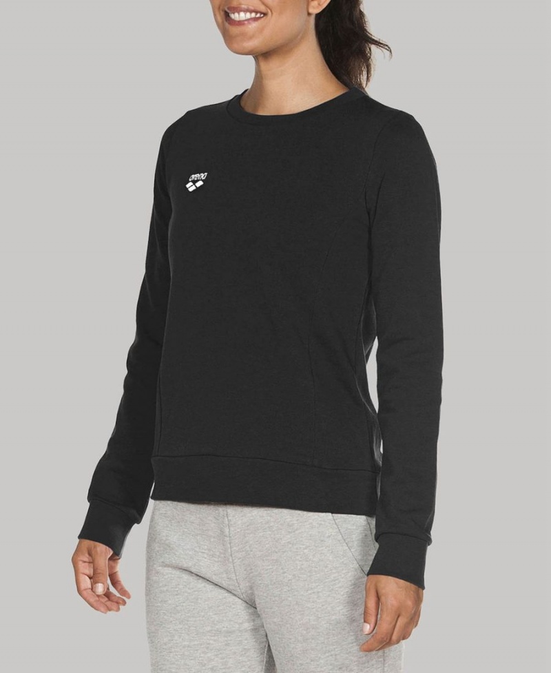 Noir Sweatshirt Arena Essential Crew - VVQ-6230727