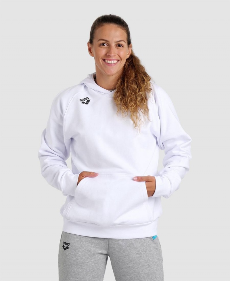 Blanche Sweatshirt Arena Team Encapuchonné Panel - TTO-5342673