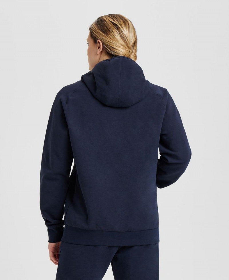 Bleu Marine Sweatshirt Arena Team Encapuchonné Panel - LHE-7428124