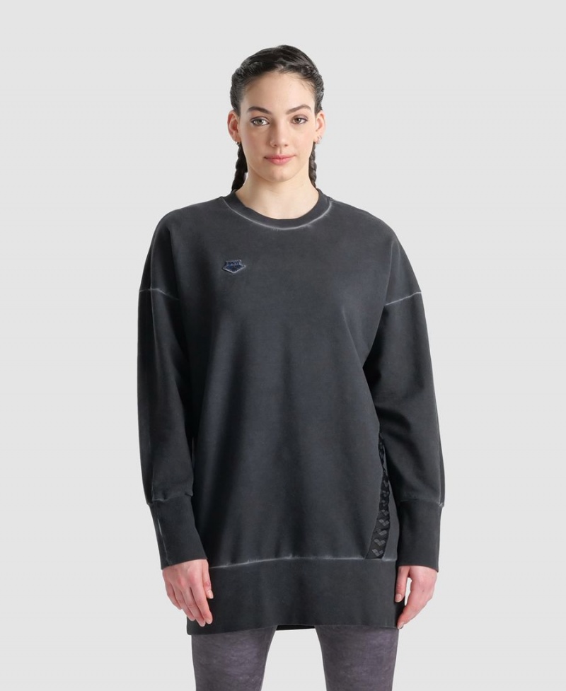 Grise Sweatshirt Arena Icons Oversized Crewneck - QPI-0231621