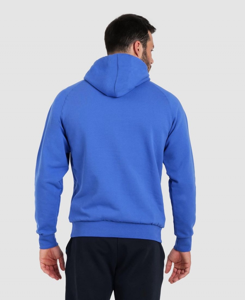 Bleu Sweatshirt Arena Team Encapuchonné Panel - JKR-0341664