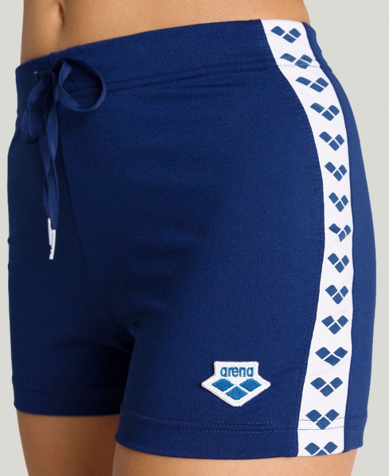 Bleu Marine Blanche Short Arena Lorella Team - JPL-0355816