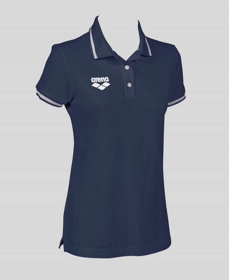 Bleu Marine Polo Arena Team Line Corta Sleeve - RDH-6044816