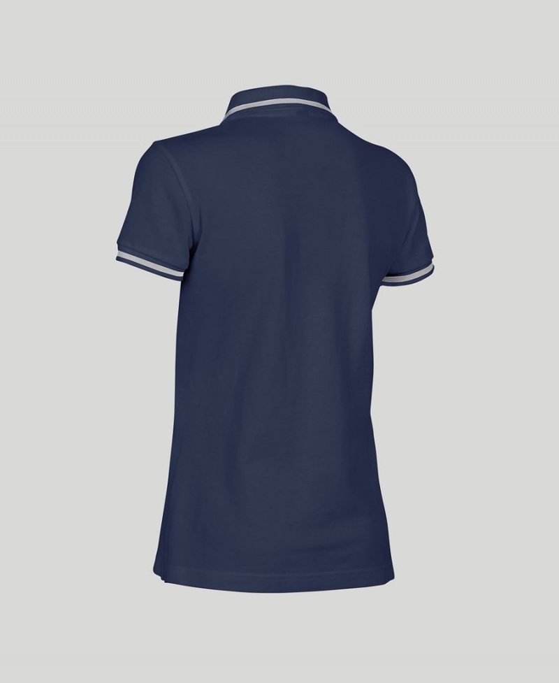 Bleu Marine Polo Arena Team Line Corta Sleeve - RDH-6044816