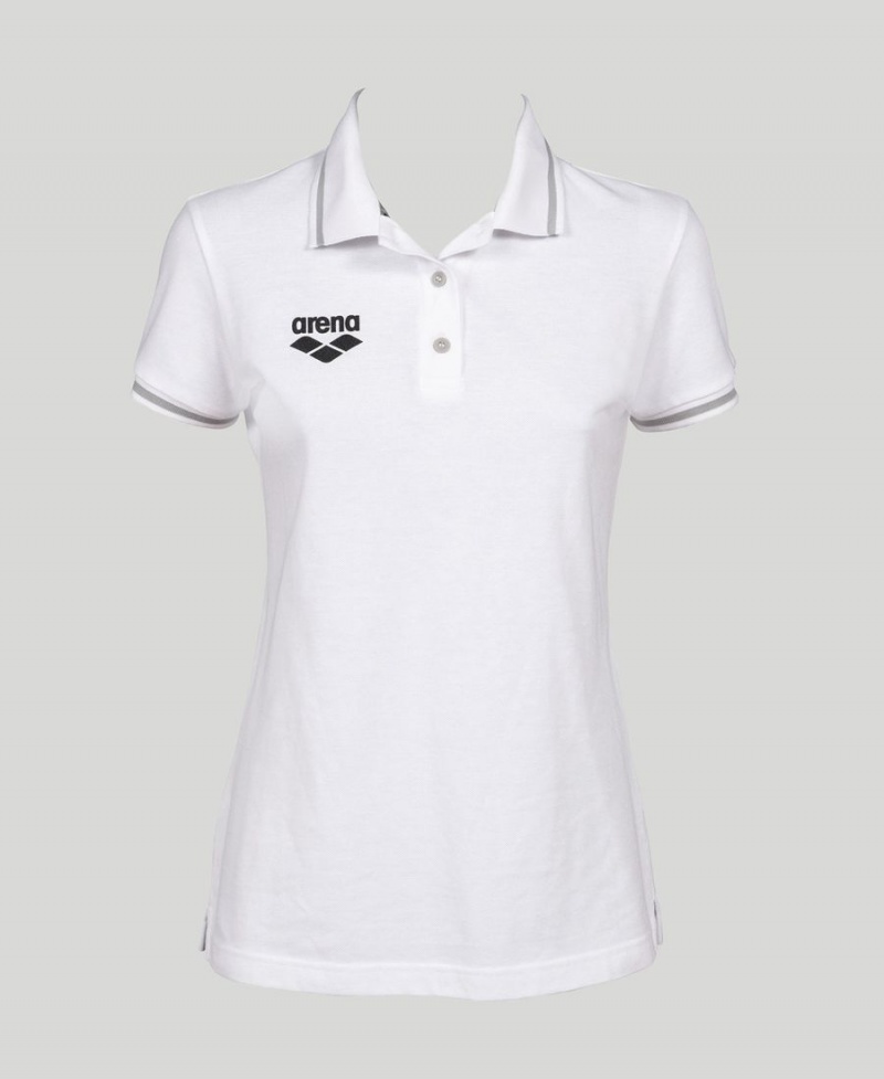 Blanche Polo Arena Team Line Corta Sleeve - DGO-0989483