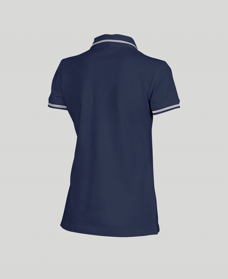 Bleu Marine Polo Arena Team Line Corta Sleeve - RDH-6044816