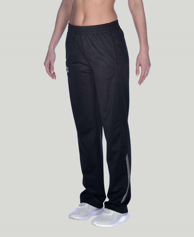 Noir Pantalon Arena Team Line Tricoté Poly - EJD-6852593