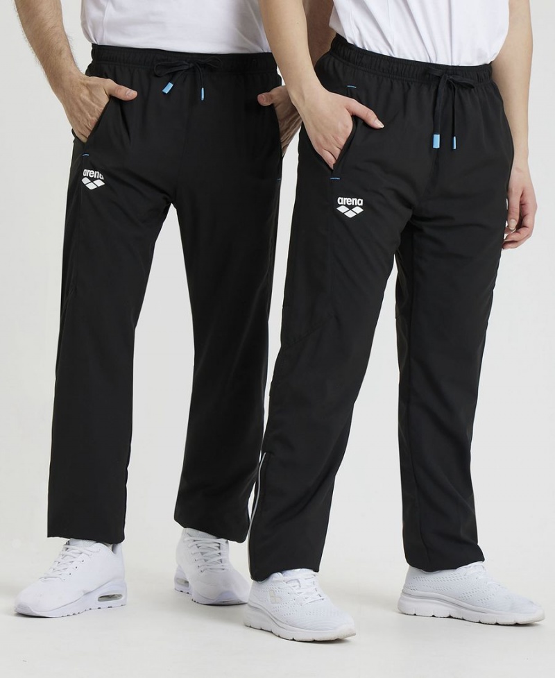 Noir Pantalon Arena Team Sports Panel - HFF-9740978