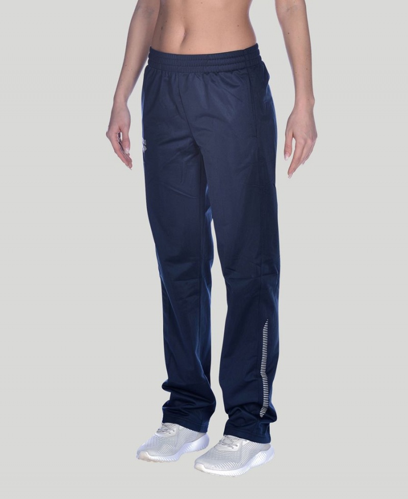 Bleu Marine Pantalon Arena Team Line Tricoté Poly - XKM-1578059