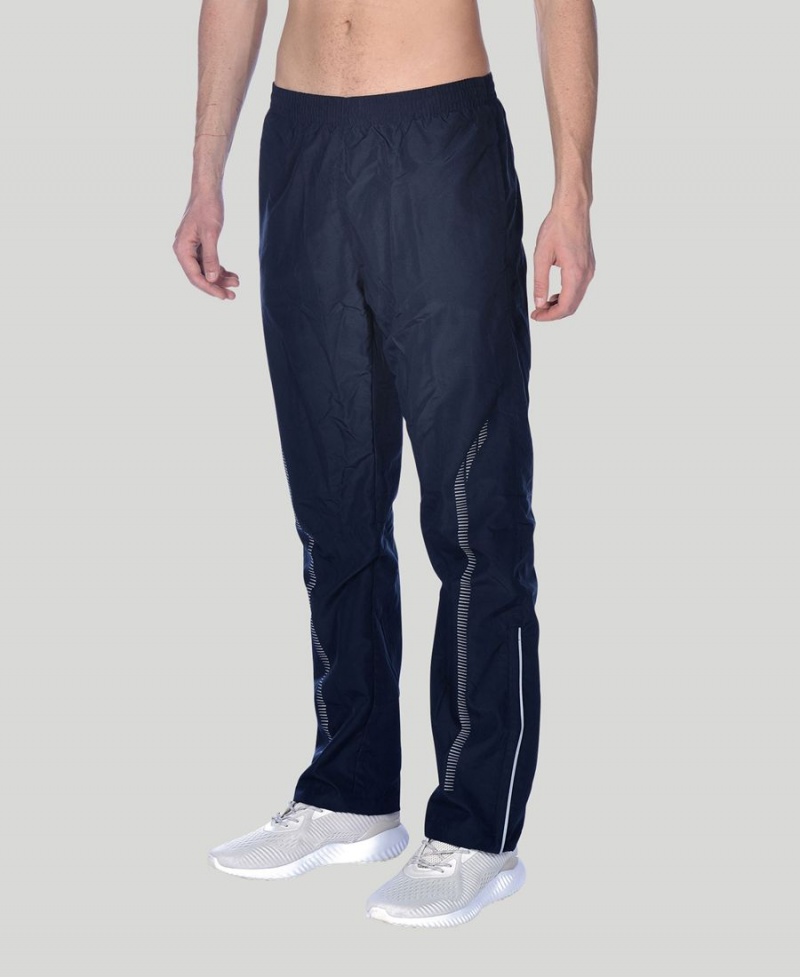 Bleu Marine Pantalon Arena Team Line Warm-Up - MFM-7213396