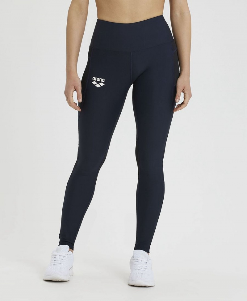 Bleu Marine Leggings Arena Team Long Panel - VRT-1421062