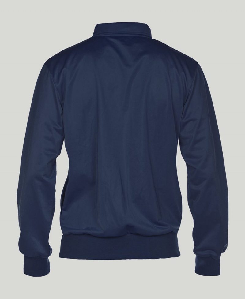 Bleu Marine Veste Arena Team Line Tricoté Poly - OOE-7136154