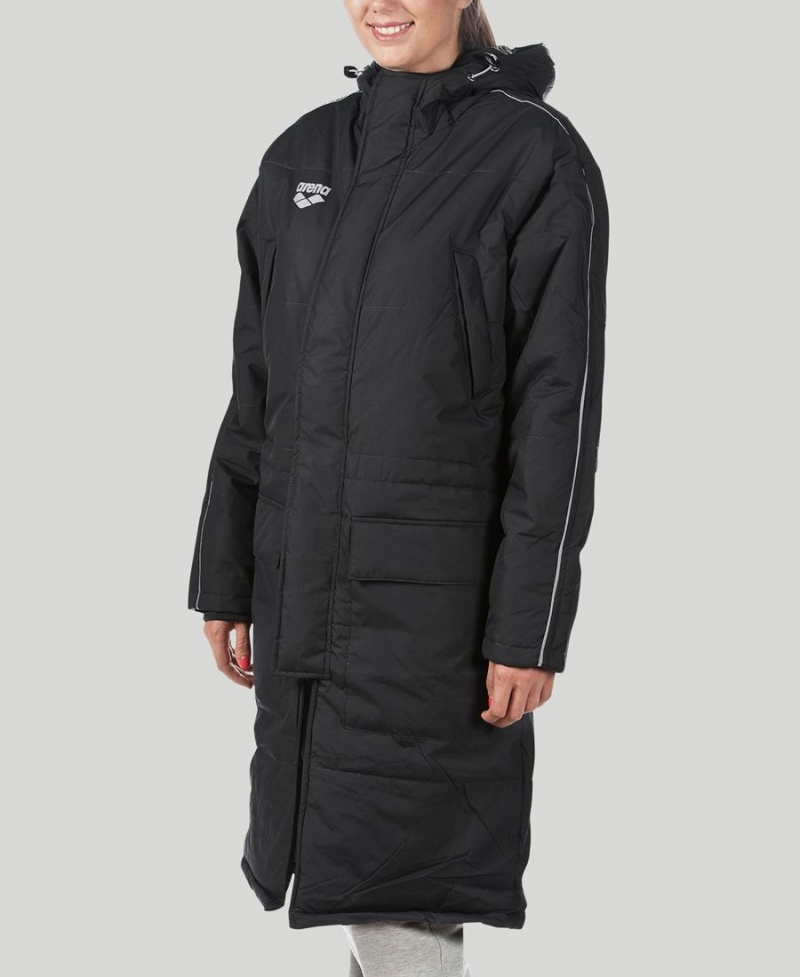 Noir Veste Arena Team Line Parka - QQT-4118008