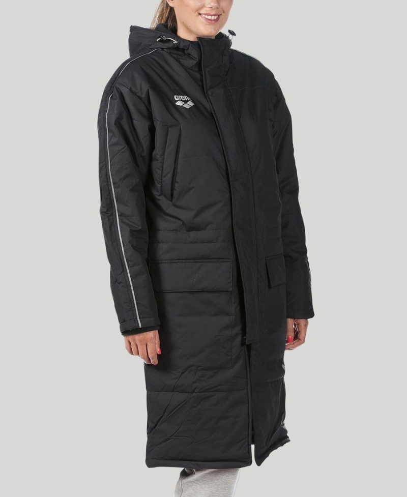 Noir Veste Arena Team Line Parka - QQT-4118008