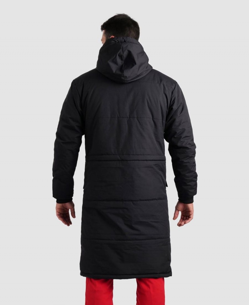 Noir Veste Arena Team Parka Solid - KQN-6380264