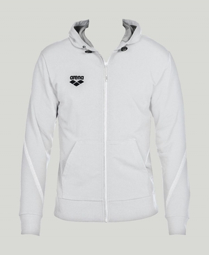 Blanche Veste Arena Team Line Encapuchonné - INH-5771368