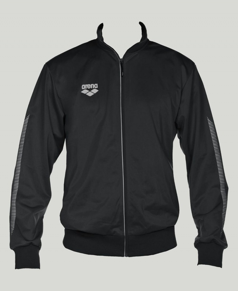 Noir Veste Arena Team Line Tricoté Poly - NFH-7195002