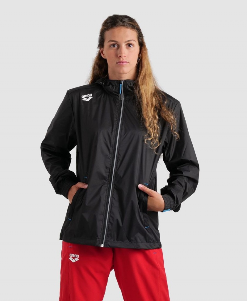 Noir Veste Arena Team Windbreaker Solid - GKJ-4575354