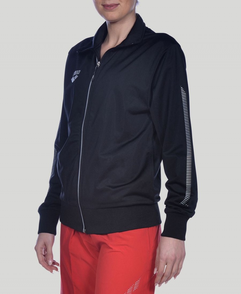 Noir Veste Arena Team Line Tricoté Poly - NFH-7195002