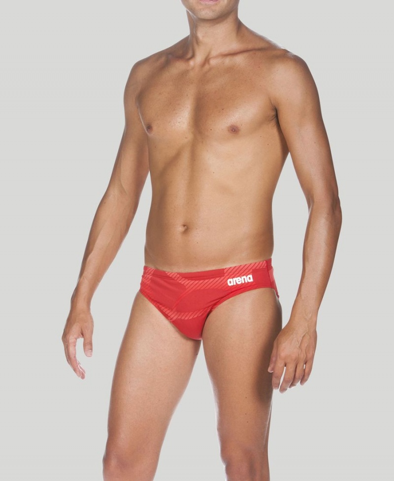 Rouge Slip de Bain Arena Spider - STN-0686276