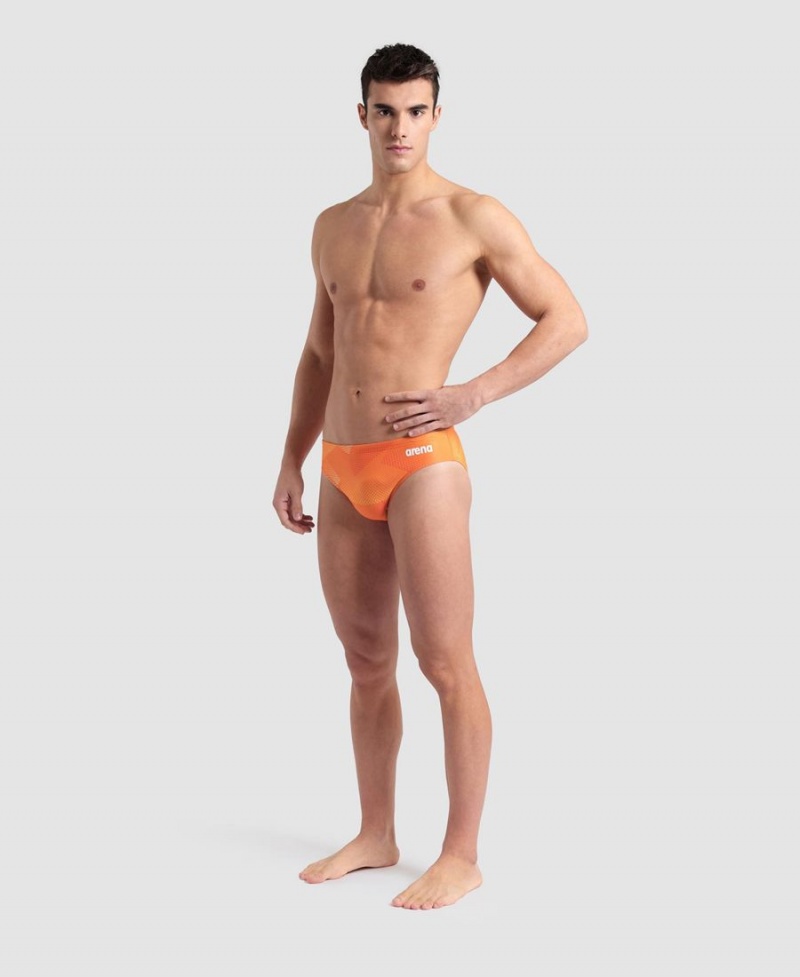 Orange Slip de Bain Arena Halftone - BAB-6705927