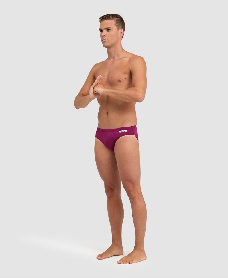 Bordeaux Blanche Slip de Bain Arena Team Solid - MTN-0023291