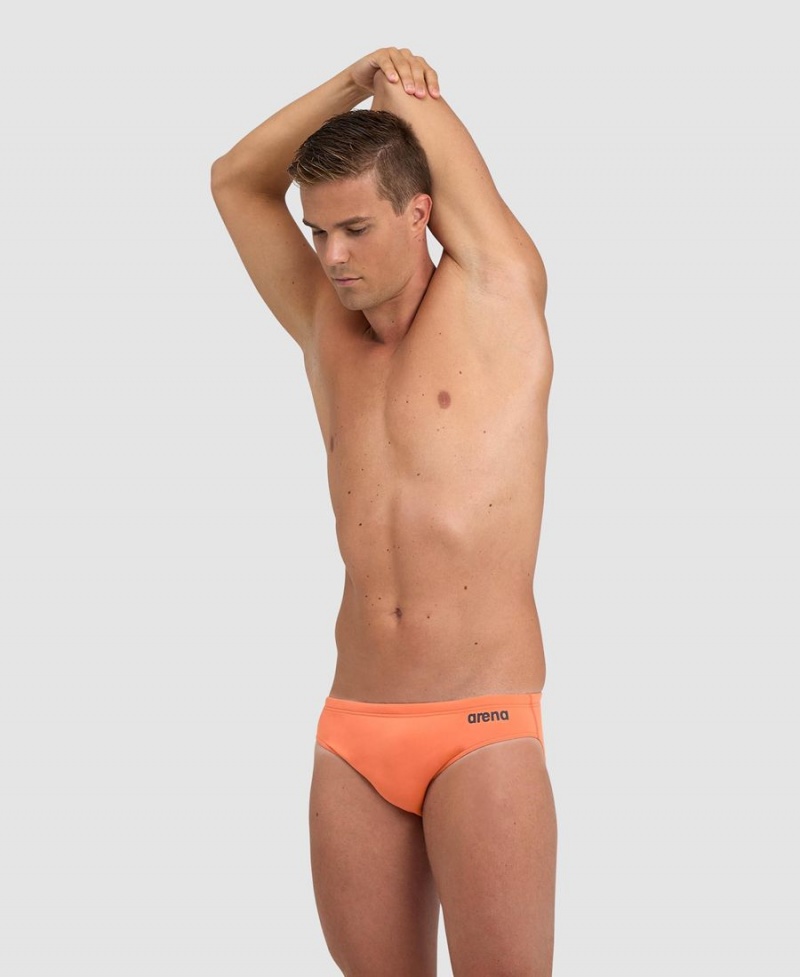 Orange Grise Slip de Bain Arena Team Solid - PRC-2657935