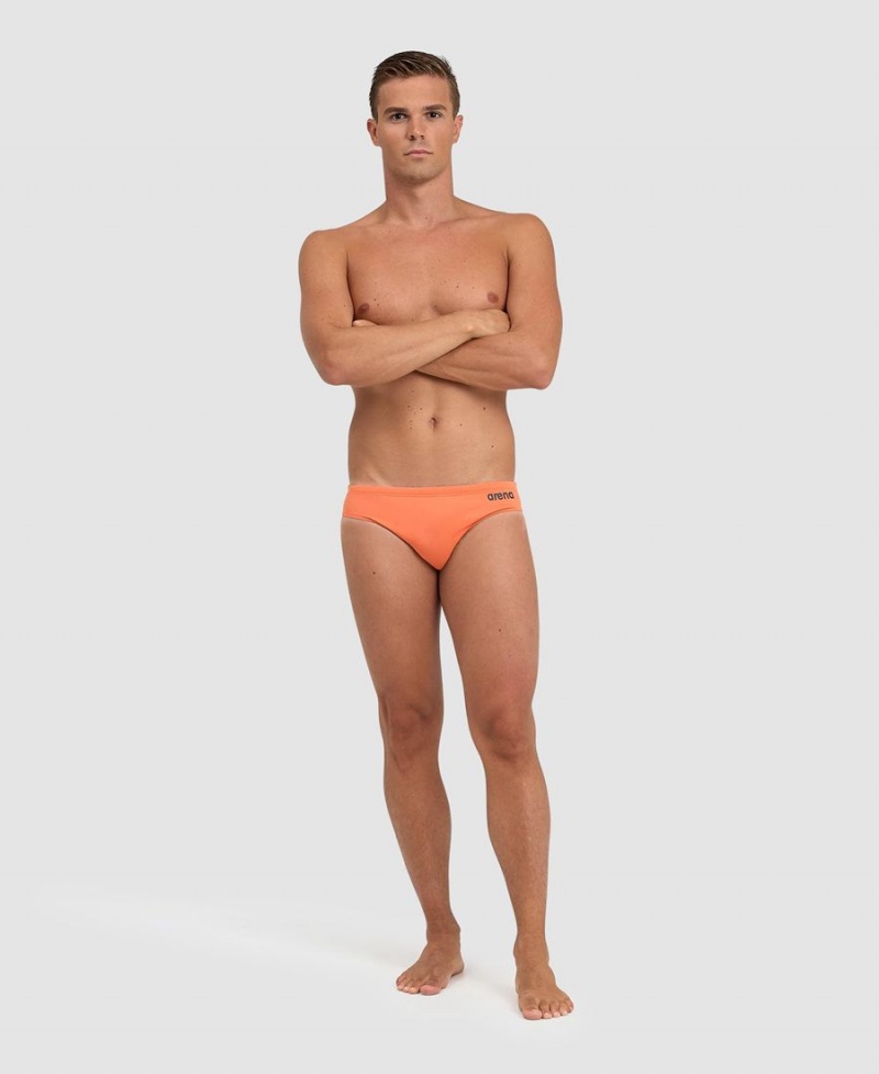 Orange Grise Slip de Bain Arena Team Solid - PRC-2657935