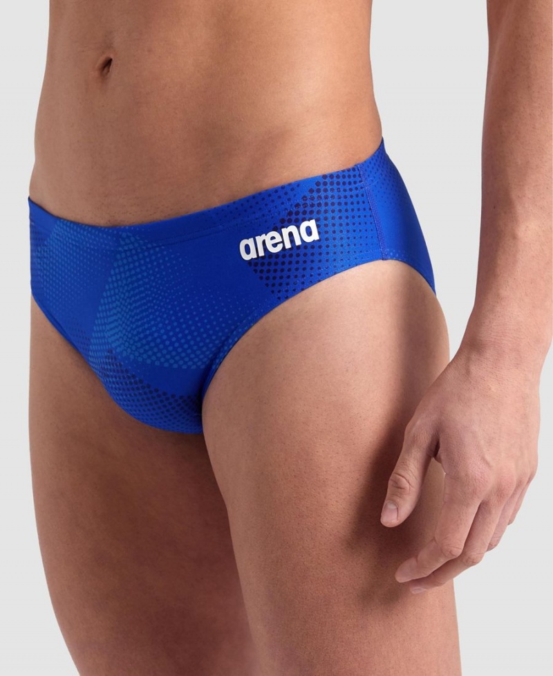 Bleu Slip de Bain Arena Halftone - IKO-9455033